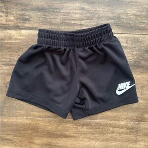 Nike Black Sports Shorts. Size 12 Months